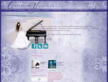 Tablet Screenshot of christineyoshikawa.com